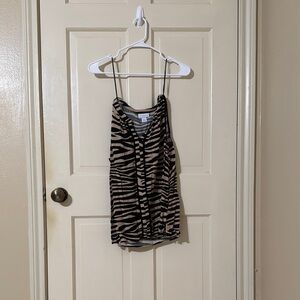 Liz Claiborne Black and White Camisole Top